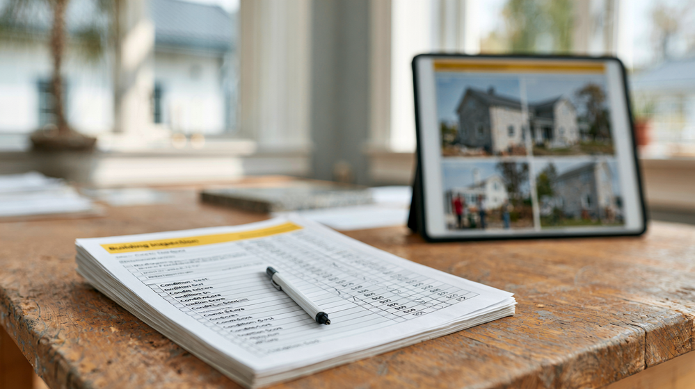 bouwkundig rapport met bevindingen na keuring van een woning